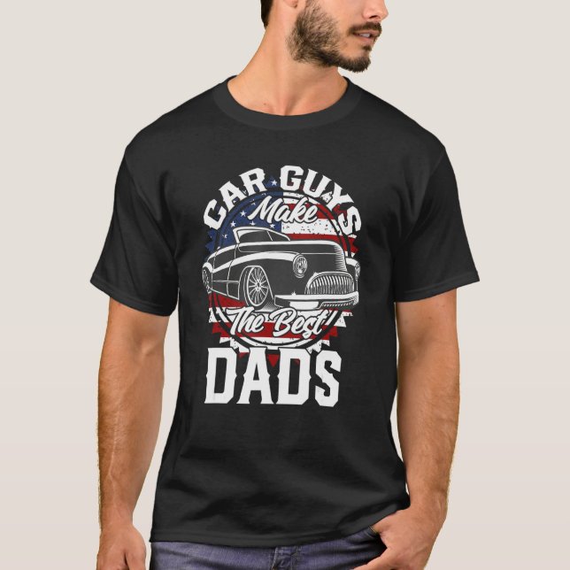 T-shirt Father s Day Lowrider Hot Rod (Devant)