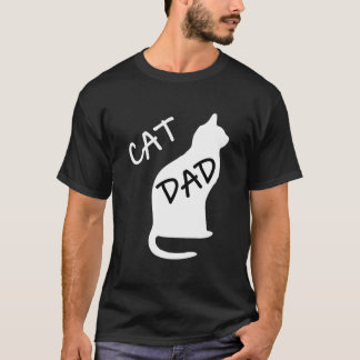 T-shirt Fathers Day Cat Dad