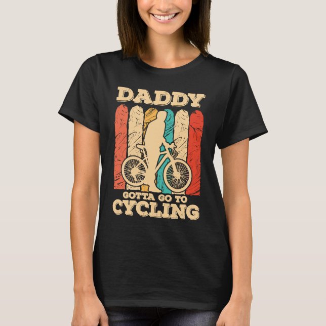 T-shirt Father's Day  Cycling and Biking Dad 1 (Devant)