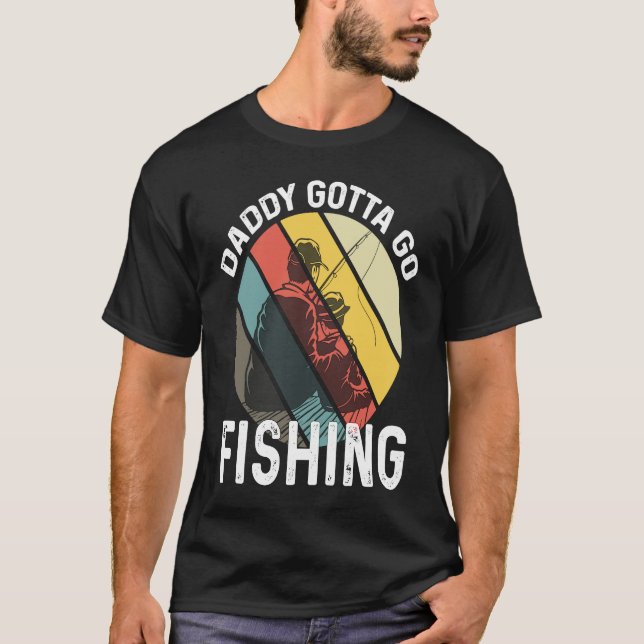 T-shirt Father's Day  Fishing Dad 1 (Devant)