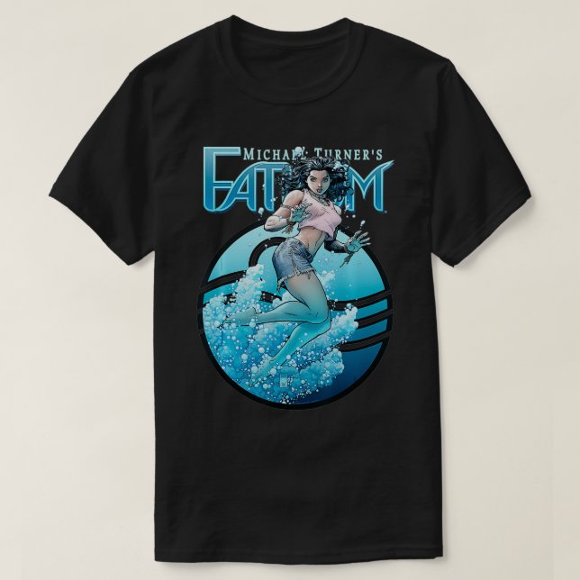 T-shirt Fathom Aspen Matthews Adams Bubbles (Design devant)