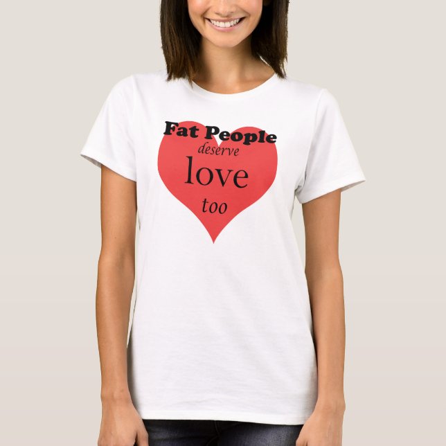 T-shirt FatPeople-WhiteTshirt (Devant)