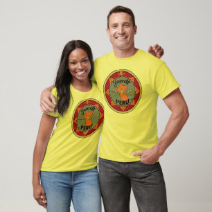 T-SHIRT FAUCETT, LIGNE AÉRIENNE PÉRUVIENNE
