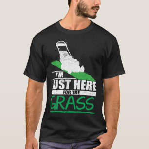 T-shirt Fauchage drôle d'herbe de tondeuse à gazon de so