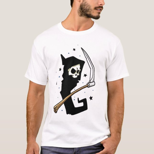 T-shirt faucheuse (Devant)