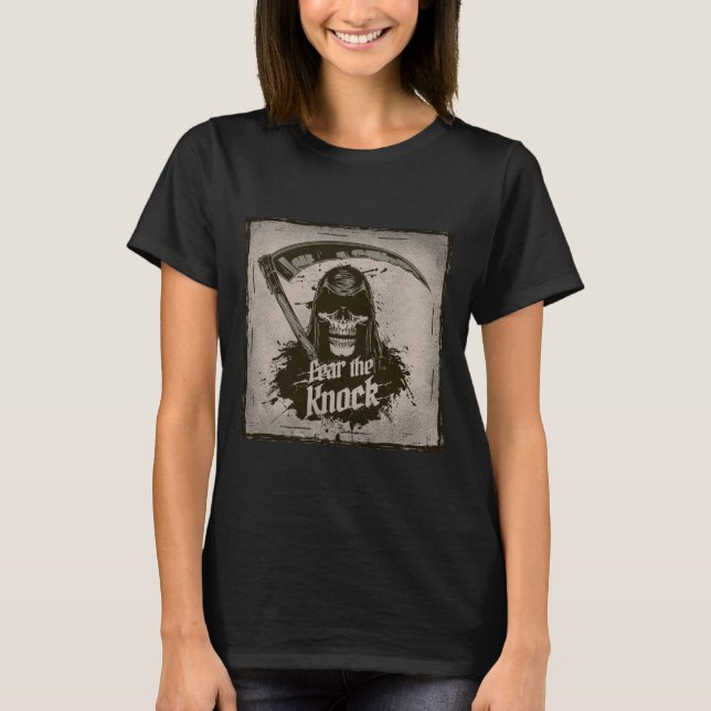 T-shirt Faucheuse Affronte le Coup (Devant)