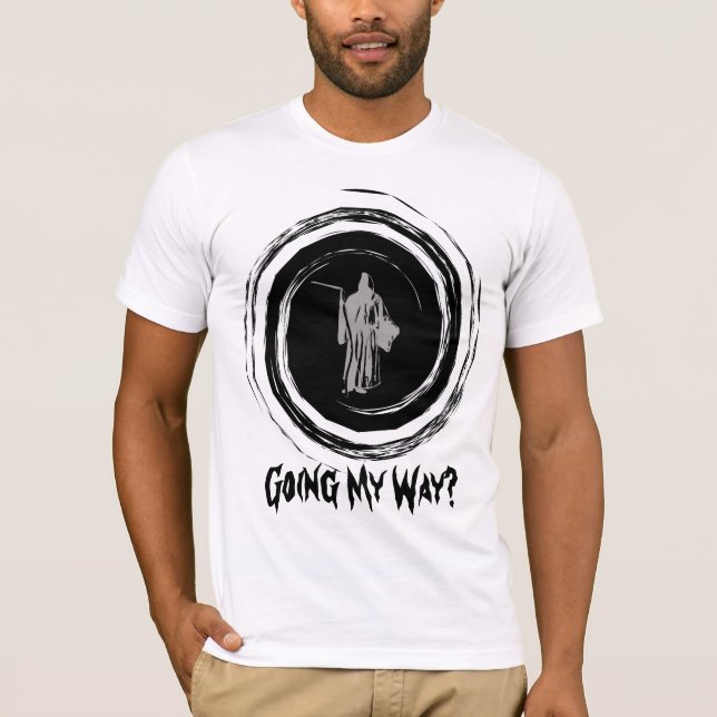 T-shirt Faucheuse - allant ma manière ? (Devant)