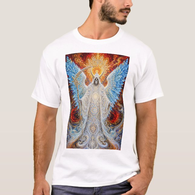 T-shirt Faucheuse divine (Devant)