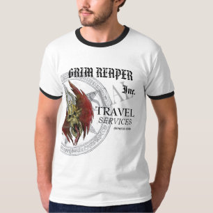 T-SHIRT FAUCHEUSE, SERVICES DE VOYAGE, AUSSI