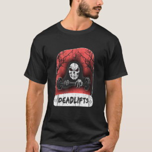 T-shirt Faucheuse soulève des haltères soulevés de terre b