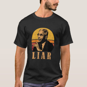 T-shirt Fauci Liar Lied Dr Fauci Retro Anthony Fauci Not M