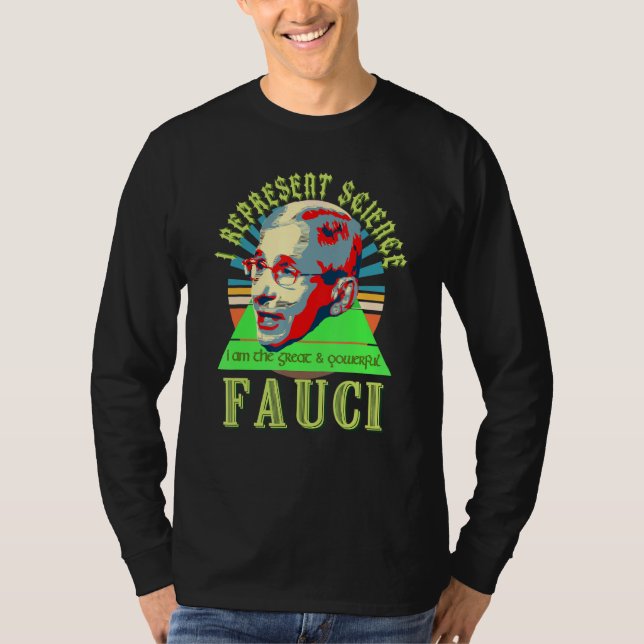 T-shirt Fauci Représenter L'Assistant Science Masque Anti  (Devant)