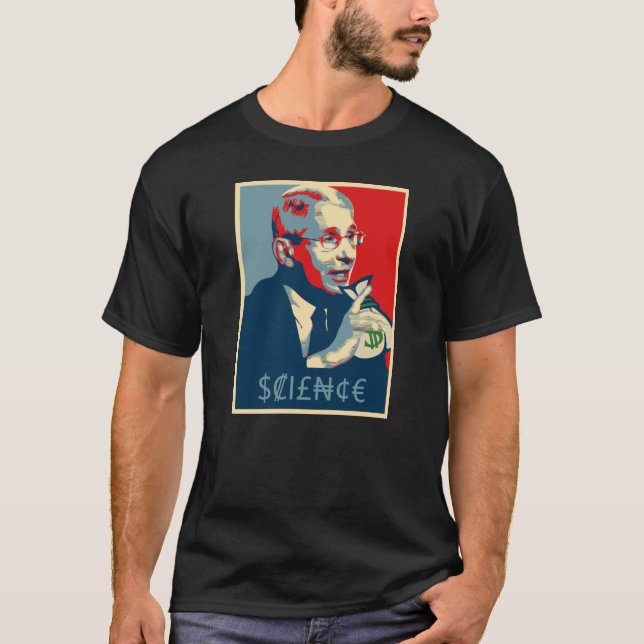 T-shirt Fauci Science (Devant)