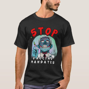 T-shirt Fauci Stop Vaccin Mandat Arrestation Fauci Mon cor