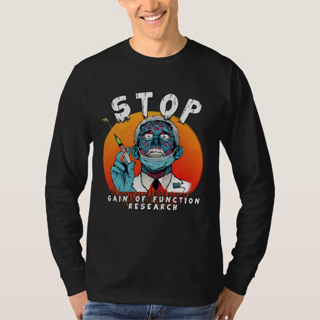 T-shirt Fauci Stop Vaccine Mandate Arrest Fauci My Body Va (Devant)