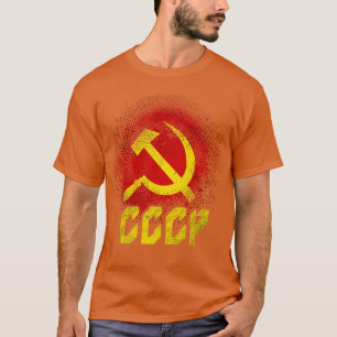 T-shirt Faucille marteau Union soviétique CCCP communisme