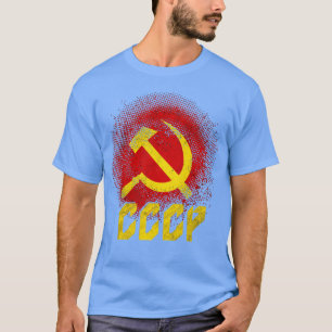 T-shirt Faucille marteau Union soviétique CCCP communisme