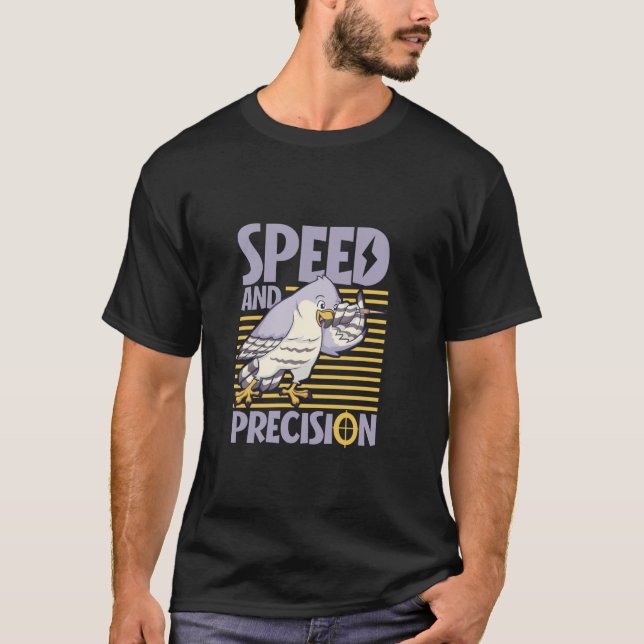 T-shirt Faucon avec flèche Dart (Devant)