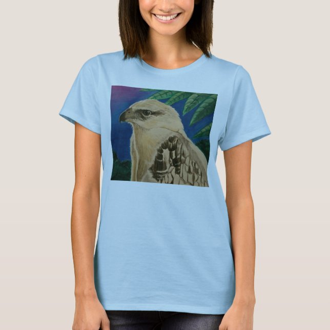 T-shirt Faucon blanc (Devant)