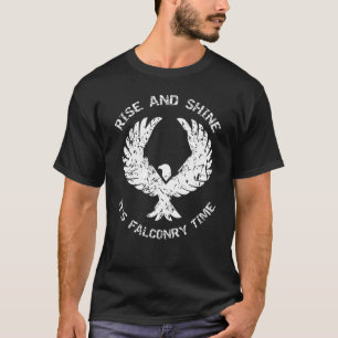 T-shirt Faucon de la montée et du rayon de soleil - Fauco