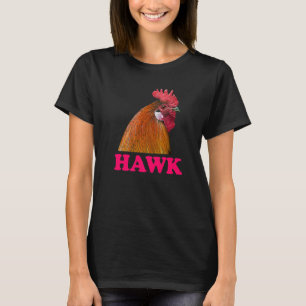 T-shirt Faucon de poulet Blague de confusion Mème Humour