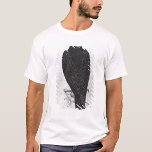 T-shirt Faucon en main