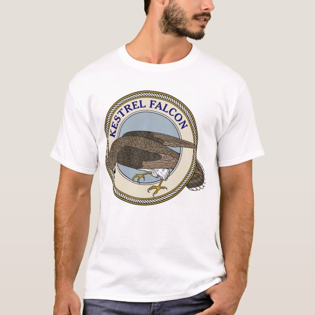 T-shirt Faucon-m de crécerelle (Devant)