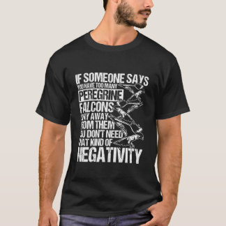 T-shirt Faucon pèlerin Oiseau de proie Art de la faune N