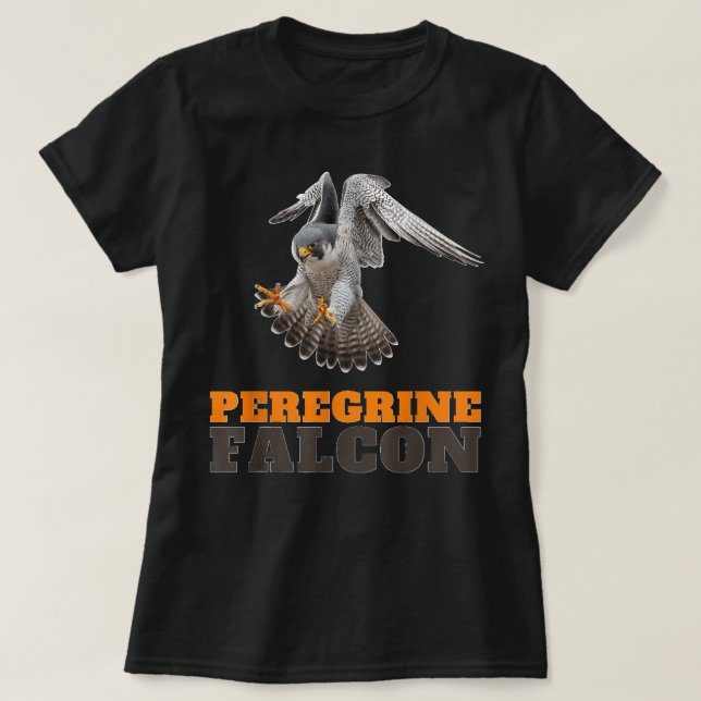 T-shirt Faucon pèlerin Peregrine Falco peregrinus Faucon p (Design devant)