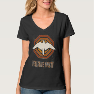 T-shirt Faucon pèlerin Vintage Rétro Classique Amour des A