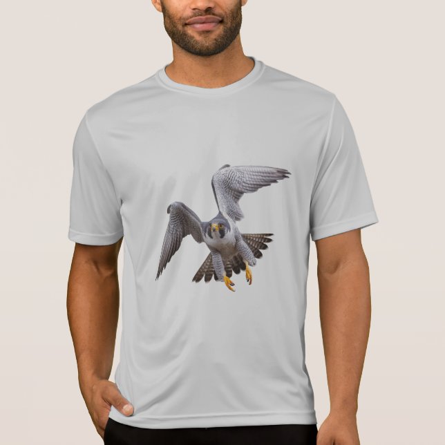 T-shirt Faucon pèlerin volant (Devant)