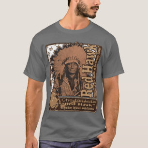 T-shirt Faucon rouge Oglala Lakota