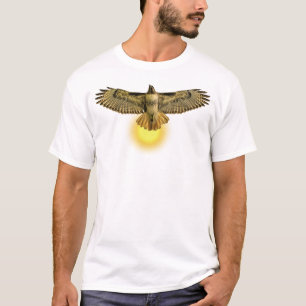 T-shirt Faucon volant dans le soleil
