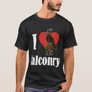 T-shirt Fauconnerie fauconnier ornithologie oiseaux chasse