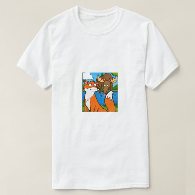 T-shirt faune  (Design devant)