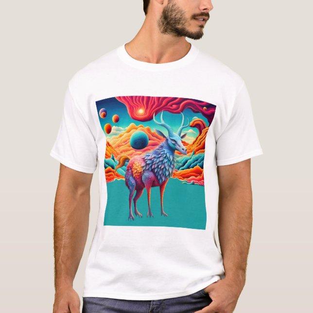 T-shirt faune Alien (Devant)