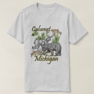 T-shirt Faune de Calumet MI