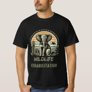 T-shirt Faune éléphante - Réhabilitation de la faune