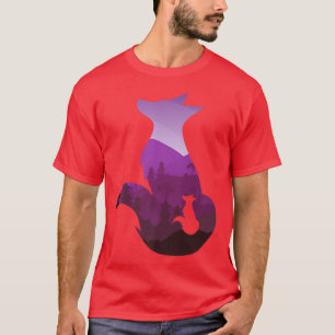 T-shirt Faune Nature Paysage Forêt Amoureux des animaux An