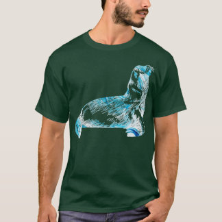 T-shirt Faune Océan Animal Seal Cadeau Mer Lion