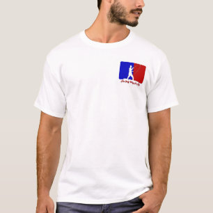 T-shirt Fausse conception de dos d'avant du logo sportif W