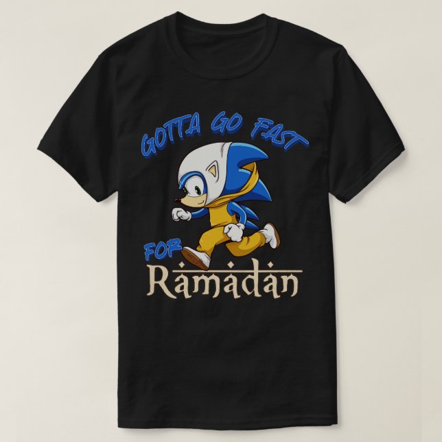 T-shirt Faut Aller Vite Pour Le Ramadan (Design devant)