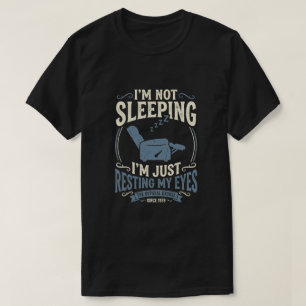T-shirt Fauteuil Relaxant 'Je Repose Mes Yeux' - Cadeau po