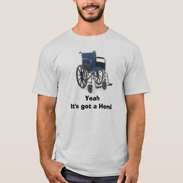 T-shirt Fauteuil roulant (Devant)