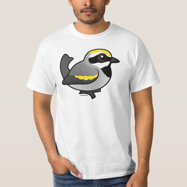 T-shirt fauvette D'or-à ailes (Devant)