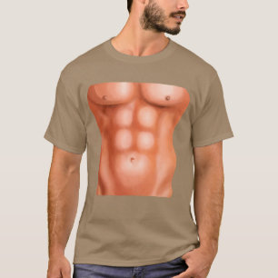 T-shirt Faux Abs
