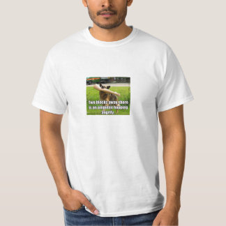 T-shirt Faux chien de jambe