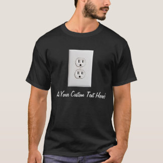 T-shirt Faux débouché électrique