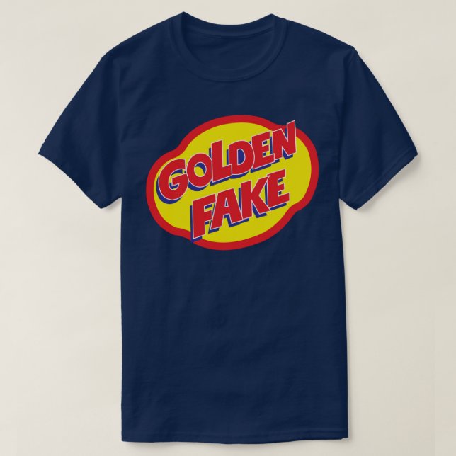 T-shirt Faux d'or (Design devant)