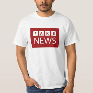 T-shirt Faux logo de nouvelles politiquement incorrect